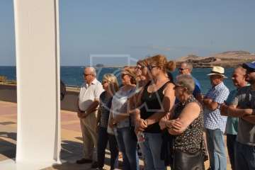 Homenaje en Telde a las víctimas de Spanair en el décimo aniversario del accidente aéreo (Foto Francisco Javier Santana)